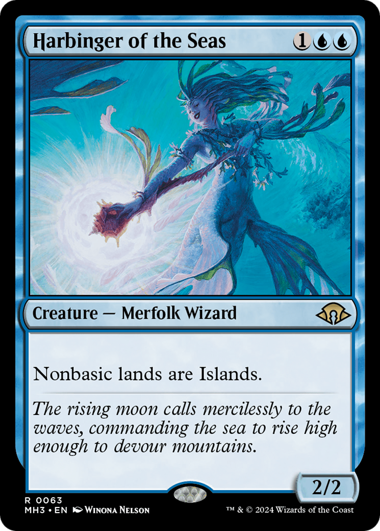 Harbinger of the Seas (MH3-063) - Modern Horizons 3