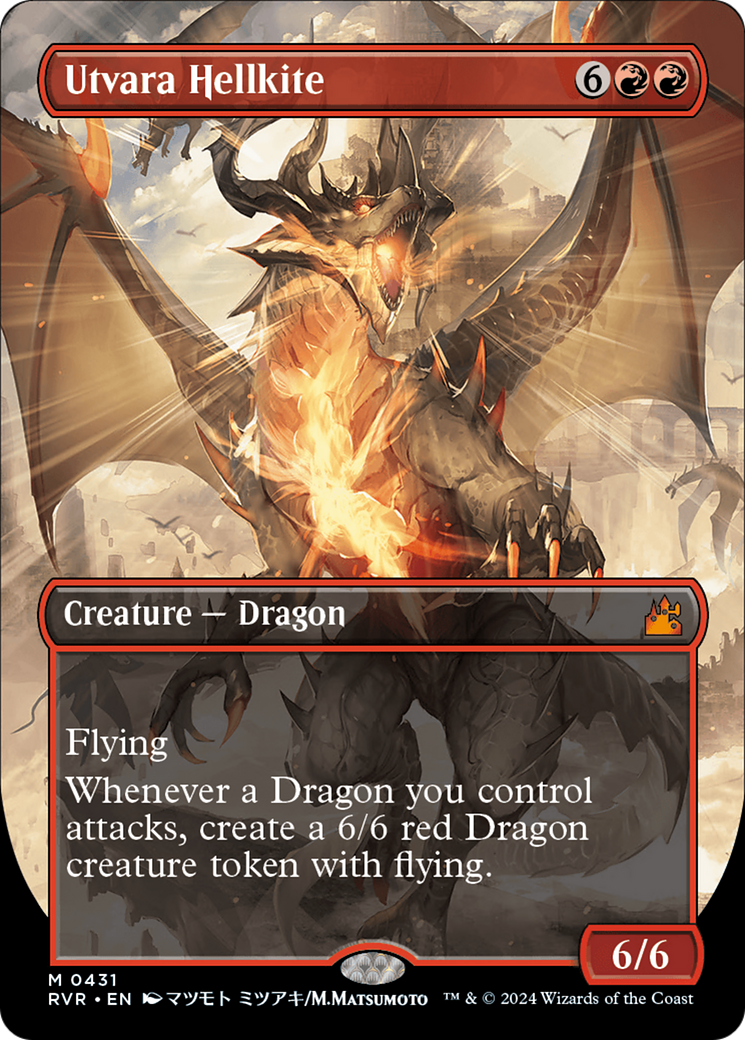 Utvara Hellkite (Anime Borderless) (RVR-431) - Ravnica Remastered
