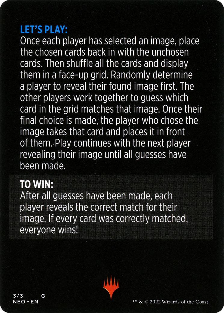 Cyber Simulacrum // Cyber Simulacrum (cont'd) (MNEO-003) - Kamigawa: Neon Dynasty Minigames Foil