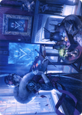 Flawless Forgery // Flawless Forgery (ASNC-054) - New Capenna Art Series (Borderless) Foil