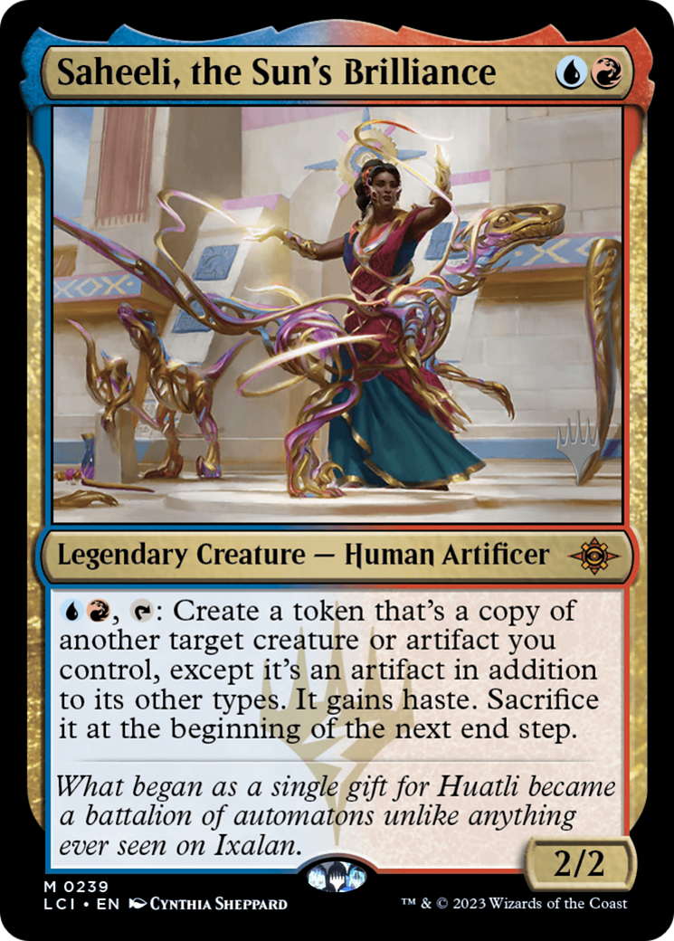 Saheeli, the Sun's Brilliance (PPLCI-239) - The Lost Caverns of Ixalan Promos Foil