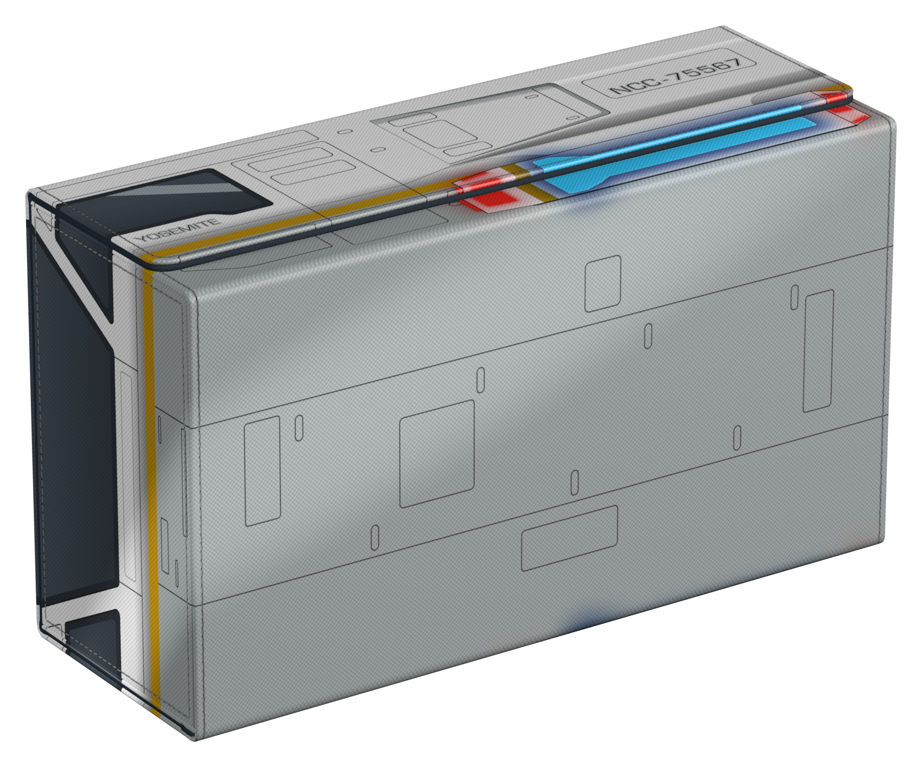 Squaroes: Star Trek Lower Decks Collector's Case Shuttle Yosemite