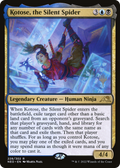 Kotose, the Silent Spider (PPNEO-228) - Kamigawa: Neon Dynasty Promos Foil