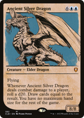 Ancient Silver Dragon (Showcase) (CLB-382) - Commander Legends: Battle for Baldur's Gate: (Showcase)