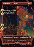 Summon: G.F. Ifrit (Borderless) (FIN-369) - FINAL FANTASY: (enchantment) Foil