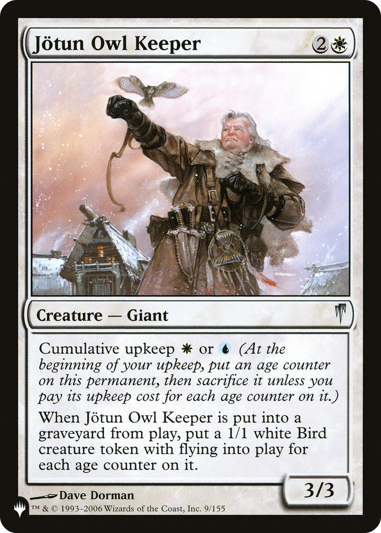 Jotun Owl Keeper (LIST-9/155) - The List