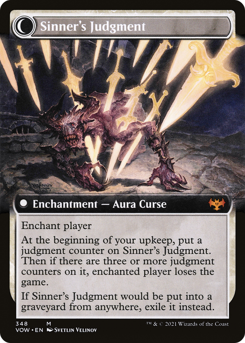 Faithbound Judge (Extended Art) (VOW-348) - Innistrad: Crimson Vow: (Extended Art, Double Faced Transform)
