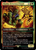 Blanka, Ferocious Friend (SLD-431) - Secret Lair Drop / Blanka, Ferocious Friend Foil