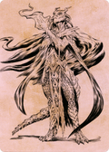 Lozhan, Dragons' Legacy // Lozhan, Dragons' Legacy (ACLB-069) - Battle for Baldur's Gate Art Series (Borderless) Foil
