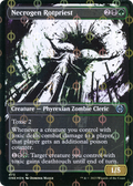Necrogen Rotpriest (Showcase) (Step-and-Compleat Foil) (ONE-473) - Phyrexia: All Will Be One: (Showcase) Foil