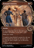 Demand Answers (Showcase) (MKM-306) - Murders at Karlov Manor: (Showcase) Foil