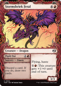 Stormshriek Feral (Showcase) (TDM-304) - Tarkir: Dragonstorm: (Showcase)
