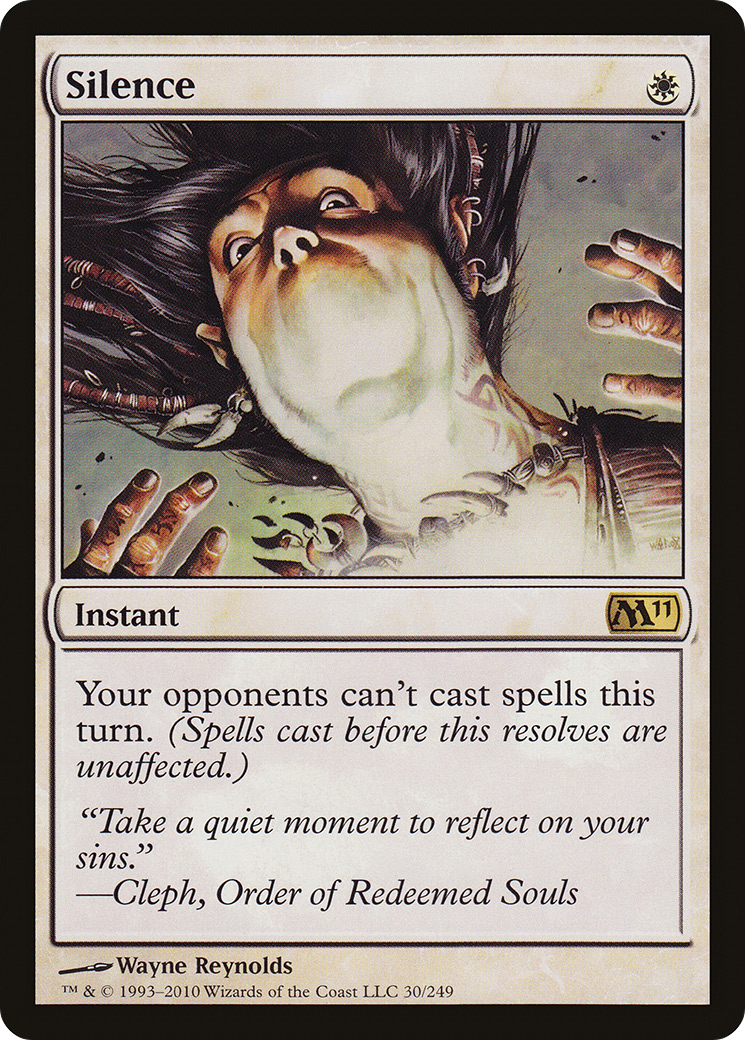 Silence (M11-030) - Magic 2011