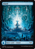 Island (273) - Full Art (DSK-273) - Duskmourn: House of Horror Foil