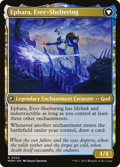 Invasion of Theros (MOM-023) - March of the Machine: (enchantment)