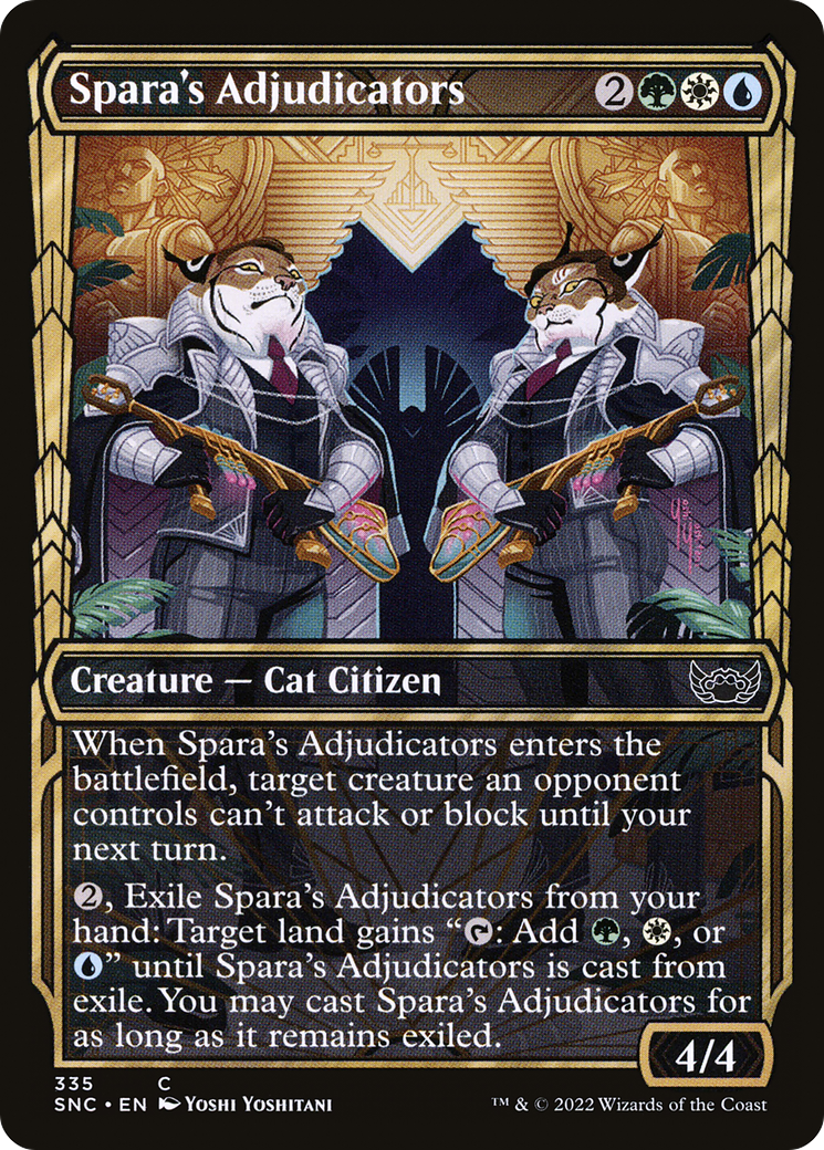 Spara's Adjudicators (Showcase) (SNC-335) - Streets of New Capenna: (Showcase)