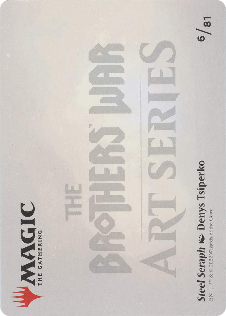 Steel Seraph // Steel Seraph (ABRO-006) - The Brothers' War Art Series (Borderless) Foil
