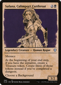 Safana, Calimport Cutthroat (Showcase) (CLB-390) - Commander Legends: Battle for Baldur's Gate: (Showcase) Foil