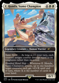 E. Honda, Sumo Champion (SLD-428) - Secret Lair Drop / E. Honda, Sumo Champion Foil