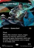Songcrafter Mage (Borderless) (TDM-371) - Tarkir: Dragonstorm: (Showcase)