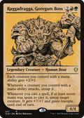 Raggadragga, Goreguts Boss (Showcase) (CLB-437) - Commander Legends: Battle for Baldur's Gate: (Showcase) Foil