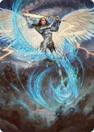 Elspeth, Storm Slayer Art Card (49/54) (AATDM-049) - Art Series: Tarkir: Dragonstorm