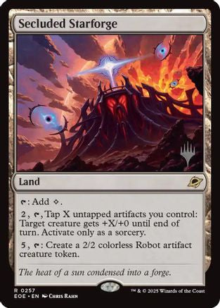 Secluded Starforge (PPEOE-257) - Promo Pack: Edge of Eternities