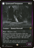 Graveyard Trespasser (DBL-104) - Innistrad: Double Feature: (Double Faced Transform) Foil