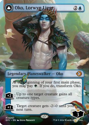 Oko, Lorwyn Liege (Borderless) (ECL-287) - Lorwyn Eclipsed