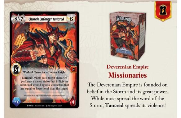 Warlord TCG: Into the Accordlands Sarter Deck