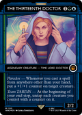 The Thirteenth Doctor (Showcase) (Surge Foil) (WHO-1155) - Doctor Who: (Showcase) (Borderless) Foil