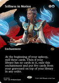 Stillness in Motion (Borderless) (TDM-334) - Tarkir: Dragonstorm: (Showcase, enchantment)
