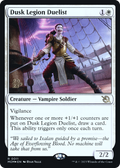 Dusk Legion Duelist (PRE-011) - March of the Machine Promos Foil