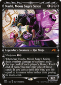 Nashi, Moon Sage's Scion (Showcase) (NEO-343) - Kamigawa: Neon Dynasty: (Showcase)