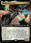 Moira and Teshar (Extended Art) (MOC-093) - March of the Machine Commander: (Extended Art) Foil