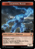 Lightning Rager (TMKC-013) - Murders at Karlov Manor Commander Tokens