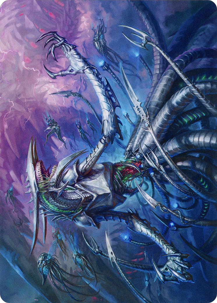Jin-Gitaxias // Jin-Gitaxias (AMOM-013) - March of the Machine Art Series (Borderless)