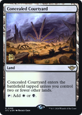 Concealed Courtyard (OTJ) (PRE-268) - Outlaws of Thunder Junction Promos Foil