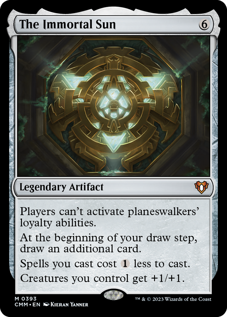 The Immortal Sun (CMM-393) - Commander Masters