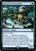 Llanowar Greenwidow (PRE-169) - Dominaria United Promos Foil