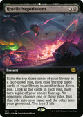 Hostile Negotiations (Extended Art) (BRO-329) - The Brothers' War: (Extended Art) Foil