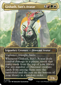 Gishath, Sun's Avatar (Borderless) (LCI-330) - The Lost Caverns of Ixalan