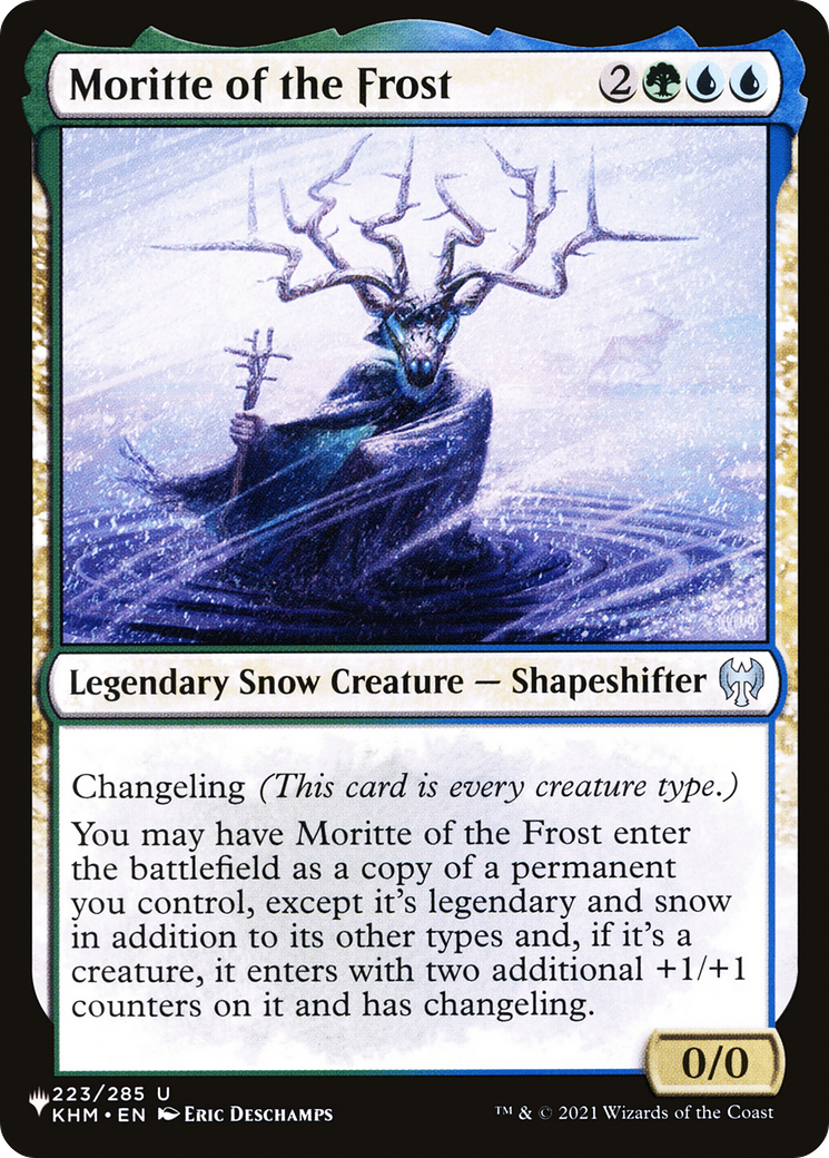 Moritte of the Frost (LIST-223/285) - The List: (snow)