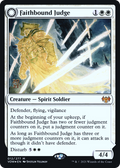 Faithbound Judge (PRE-012) - Innistrad: Crimson Vow Promos: (Double Faced Transform) Foil