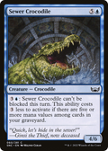 Sewer Crocodile (SNC-060) - Streets of New Capenna