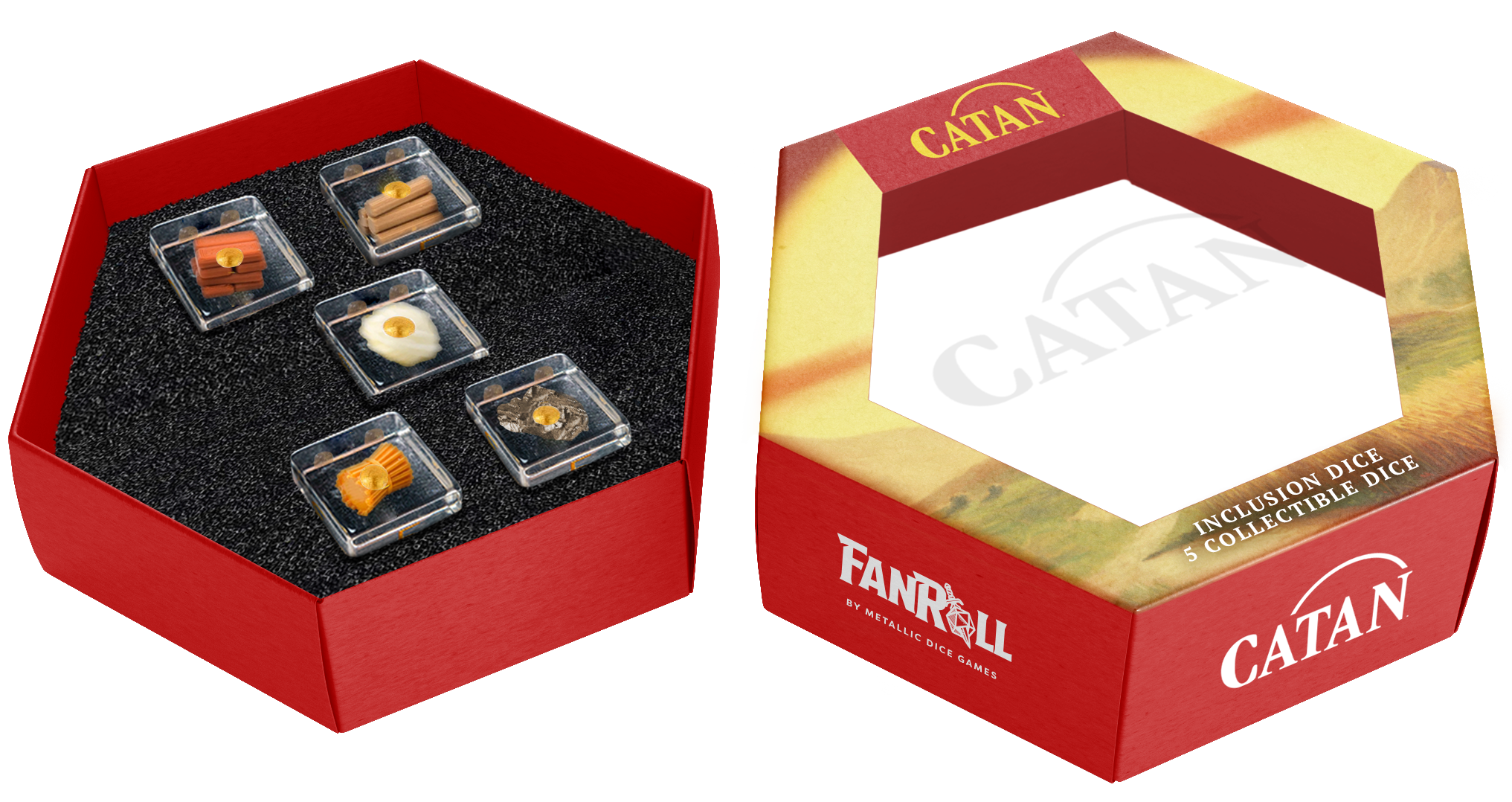 Catan: Fanroll Dice Set