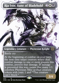 Ria Ivor, Bane of Bladehold (Showcase) (ONE-323) - Phyrexia: All Will Be One: (Showcase) (Borderless) Foil