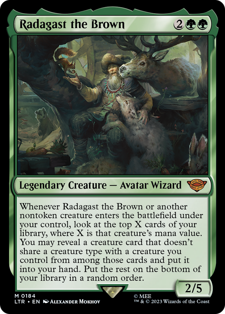 Radagast the Brown (LTR-184) - The Lord of the Rings: Tales of Middle-earth