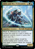 Adrix and Nev, Twincasters (MKC-198) - Murders at Karlov Manor Commander
