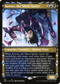 Kotose, the Silent Spider (Showcase) (NEO-351) - Kamigawa: Neon Dynasty: (Showcase) Foil